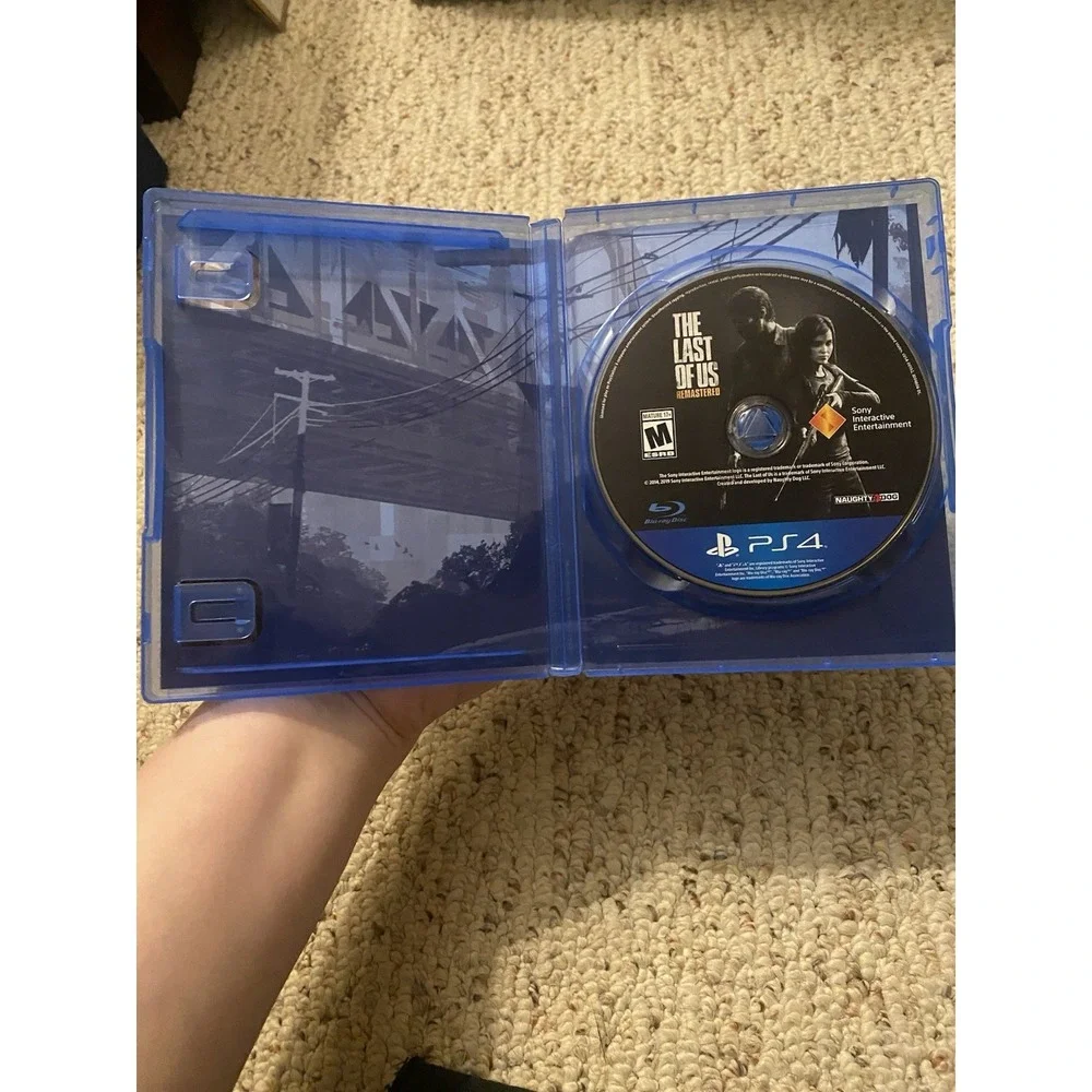 Sony The Last of Us Remastered PS4 Action Adventure Multiplayer Online Complete